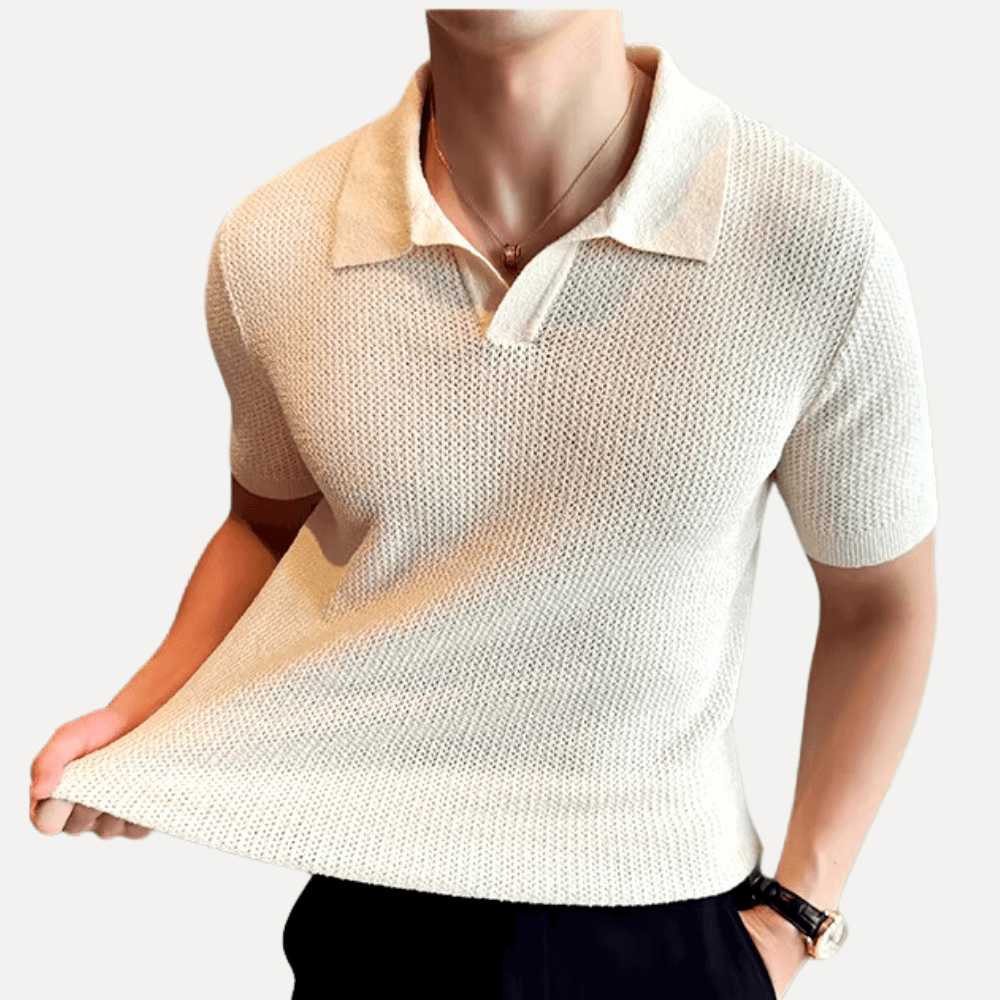 Camisa Polo Masculina Tricot Forth