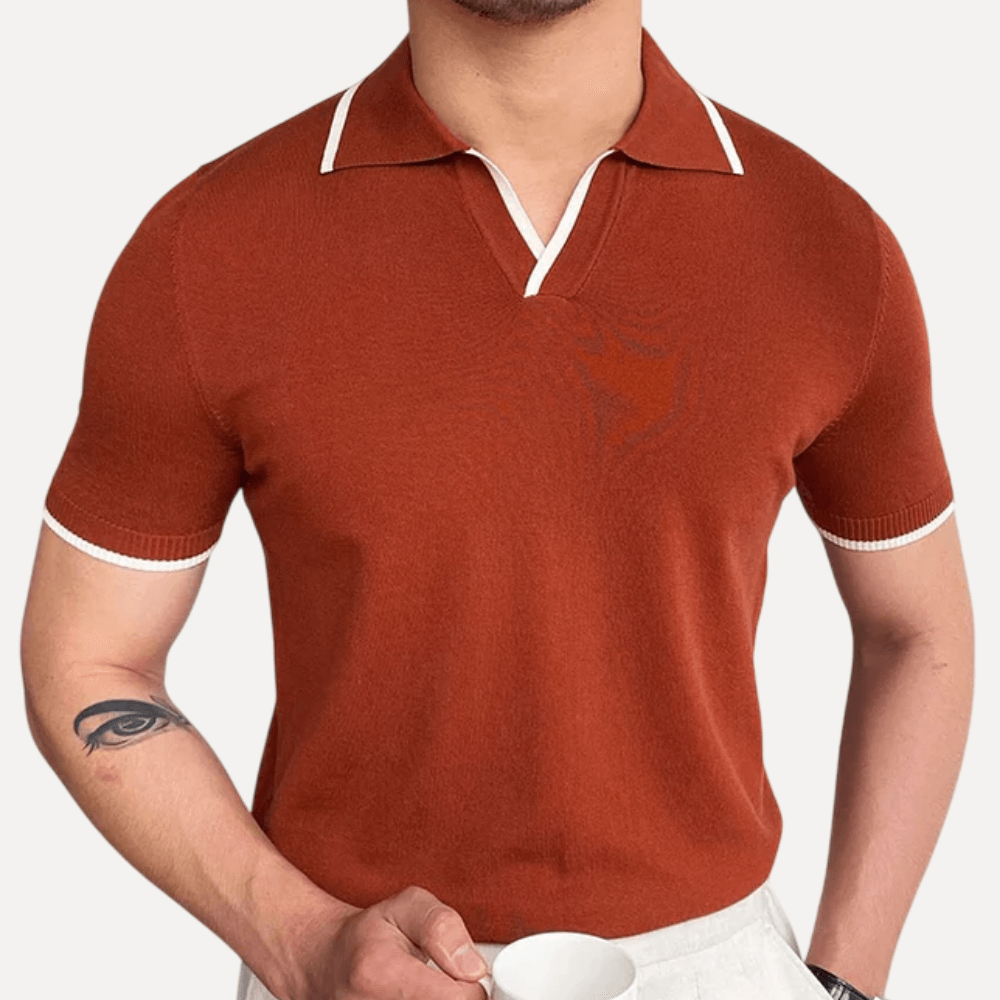 Camisa Polo Masculina Tricot Callie Forth