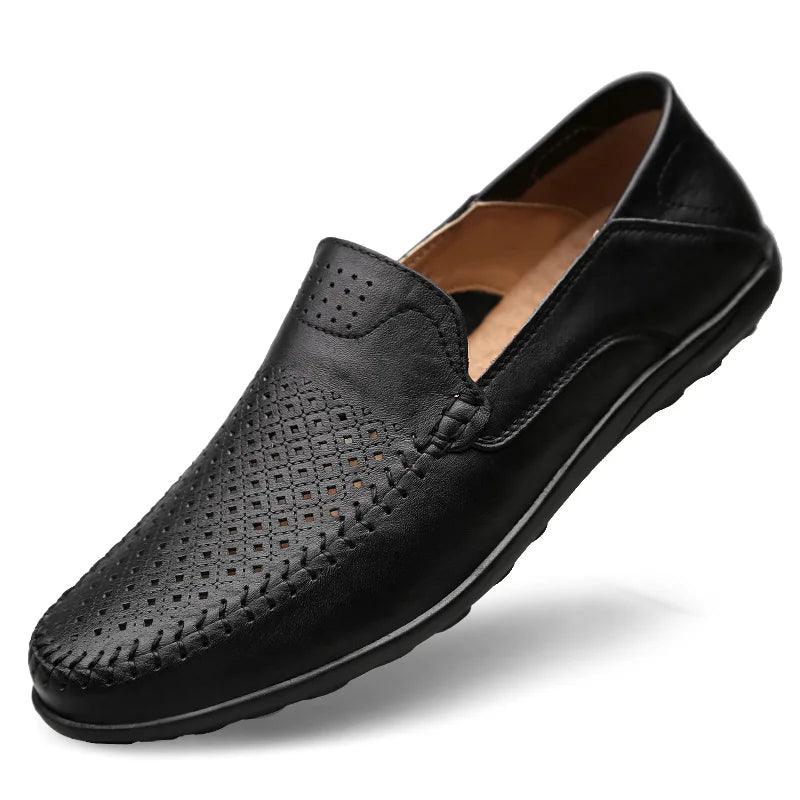 Mocassim Italian Black Forth
