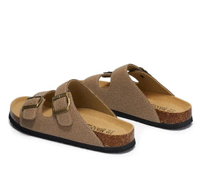 Sandália Masculina Birken Forth - Areia