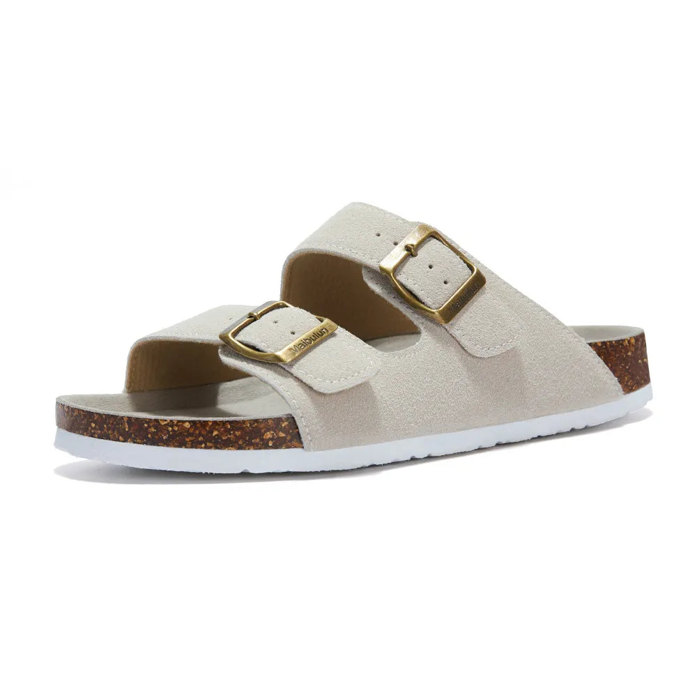 Sandália Masculina Birken Forth - Creme