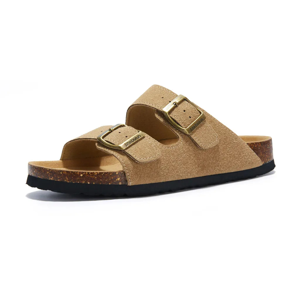 Sandália Masculina Birken Forth - Marrom Claro