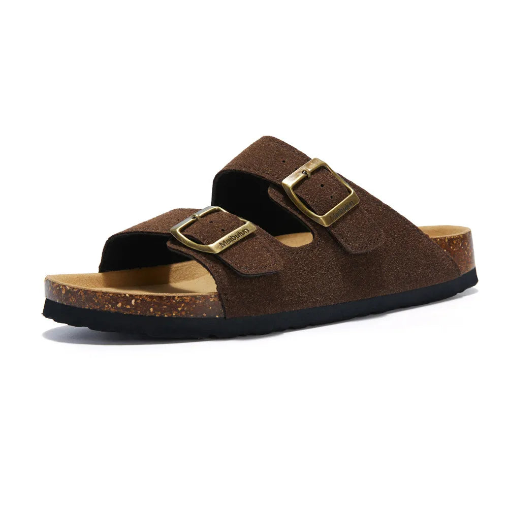 Sandália Masculina Birken Forth - Marrom Escuro