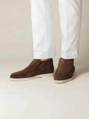 Mocassim de Camurça Masculino Elegance Forth Marrom