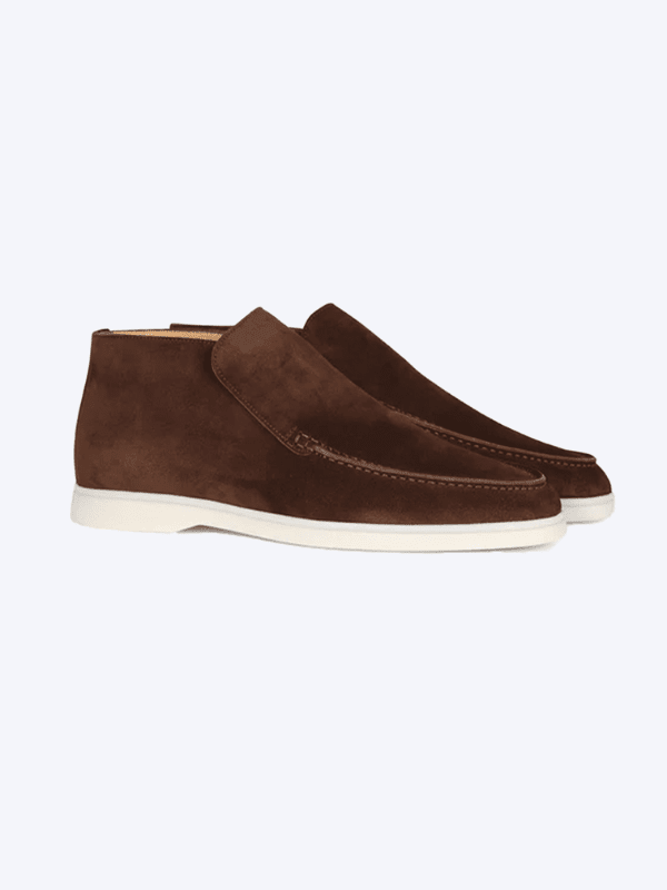 Mocassim de Camurça Masculino Elegance Forth Marrom