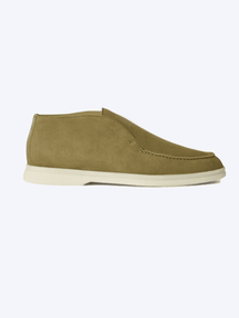 Mocassim de Camurça Masculino Elegance Forth Oliva