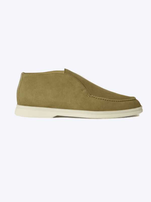 Mocassim de Camurça Masculino Elegance Forth Oliva